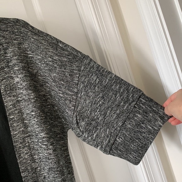 NWT LOFT Wide Kimono Drop Shoulder Sleeves Knit Open Cardigan Sweater Size XS - Picture 6 of 15